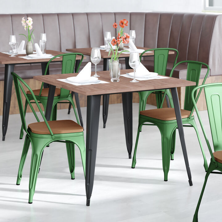 Metal Colorful Restaurant Chairs