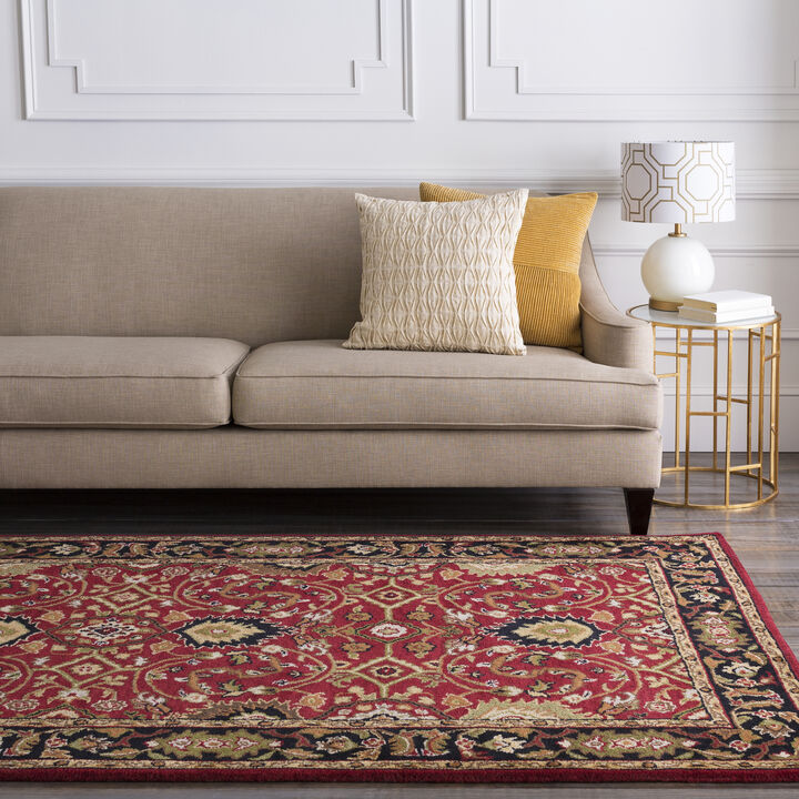 Caesar CAE-1031 2' x 3' Red Rug