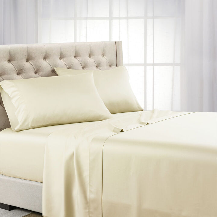 Egyptian Linens - Luxury & Heavy 1000 Thread Count Solid Sheet Set