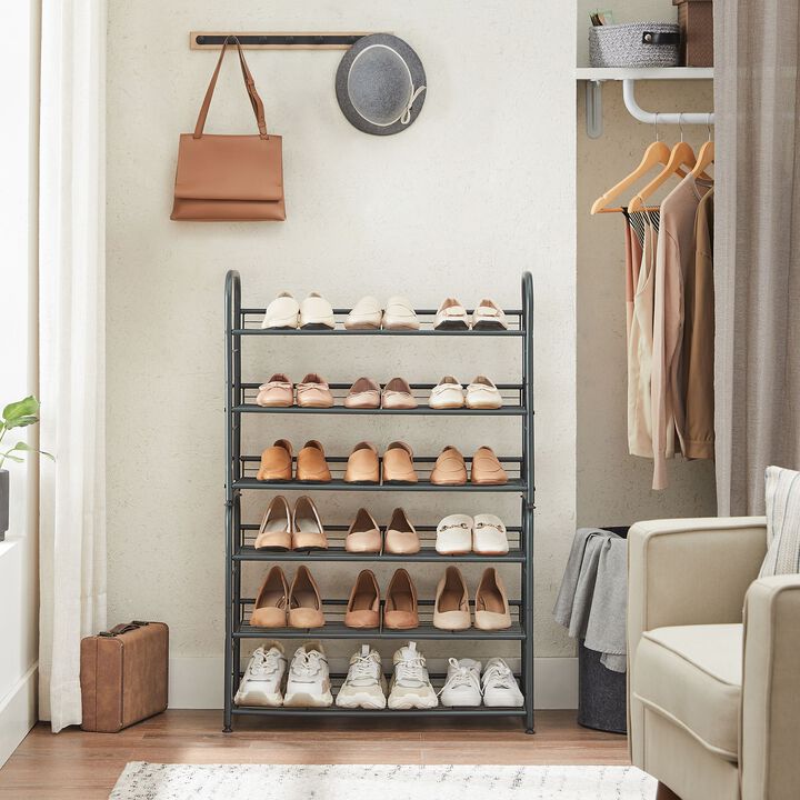 Stackable Shoe Rack - Space-Saving Shoe Organizer for Efficient Storage