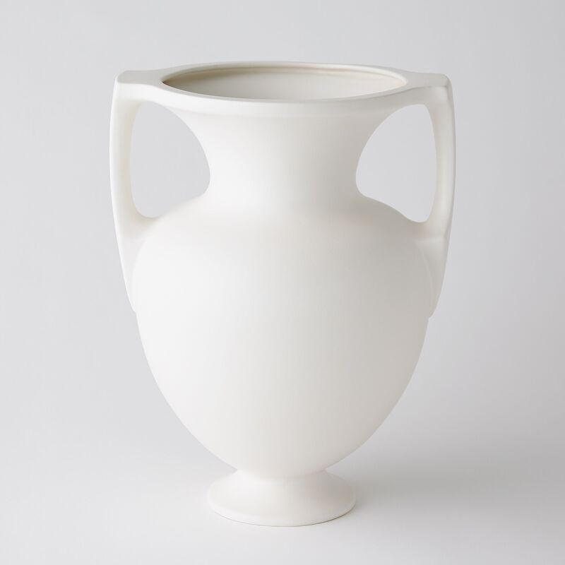 Grecian Amphora White