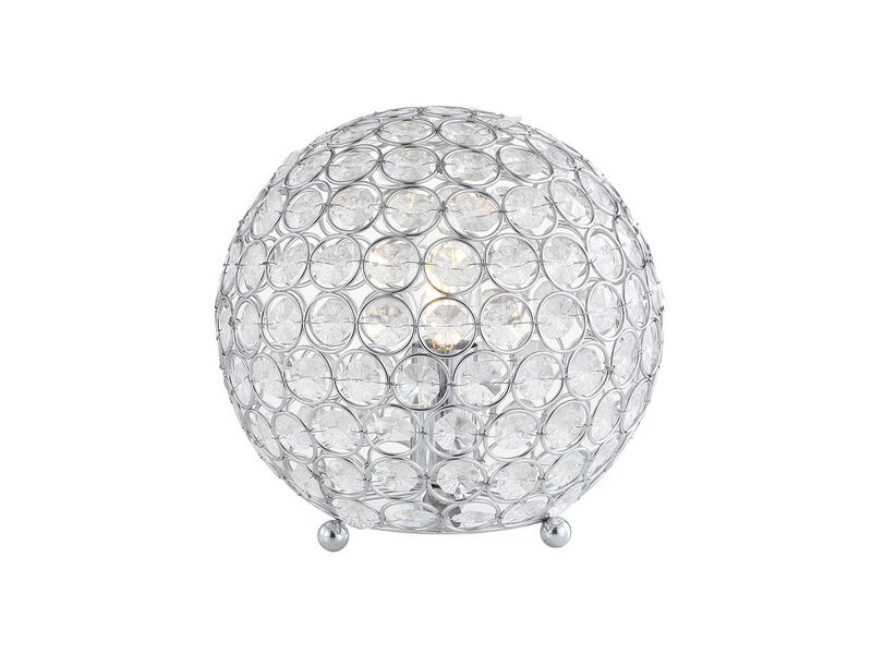 Gemma Acrylic/Metal LED Table Lamp