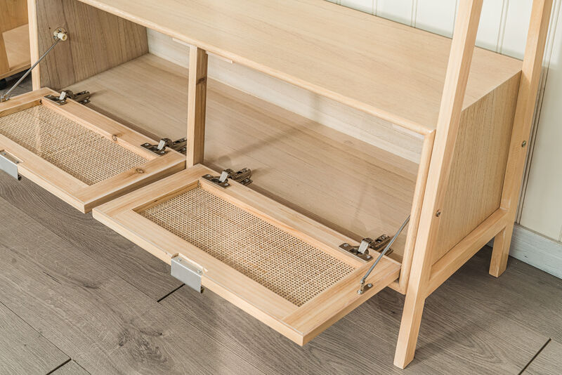 Solid Wood Serving Cart