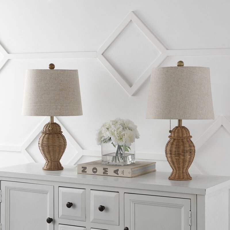Margie Bohemian Rustic Iron LED Table Lamp