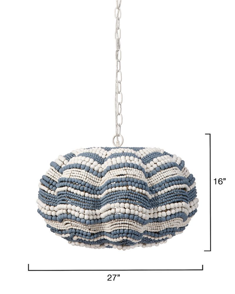 Clamshell 4-Light Chandelier