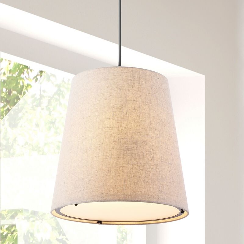 Arden 1-Light Farmhouse Bohemian Iron LED Pendant