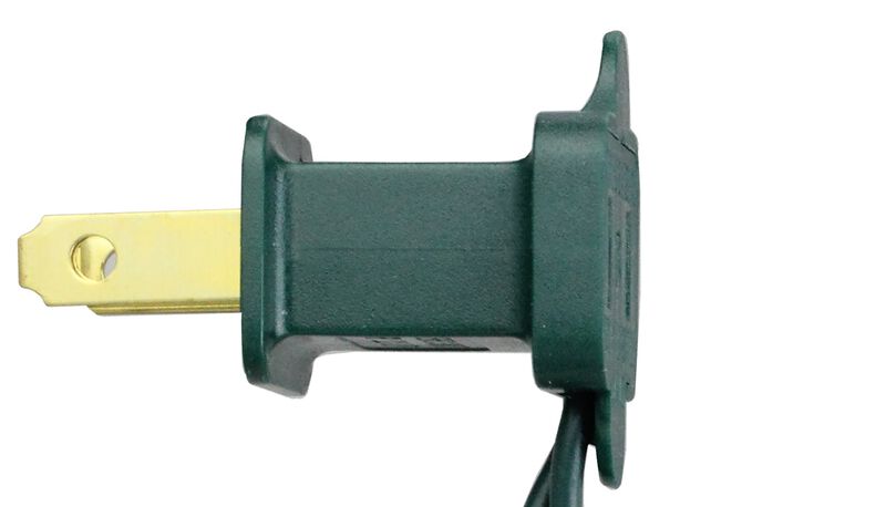 25-Count Blue C9 Christmas Light Set  24ft Green Wire