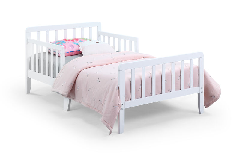 Olive & Opie Jax Toddler Bed White