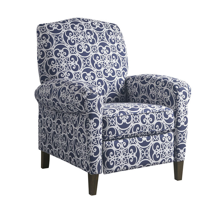 Gracie Mills Liah Effortless Relaxation Push Back Recliner