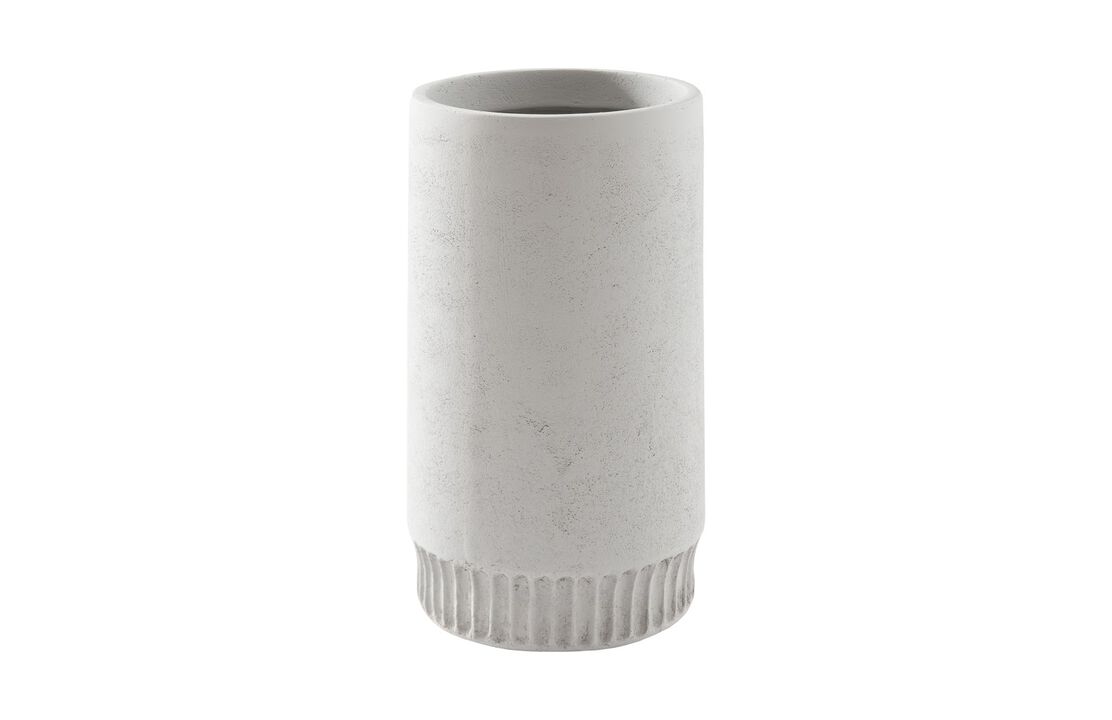 Harvest Small Planter in Light Gray