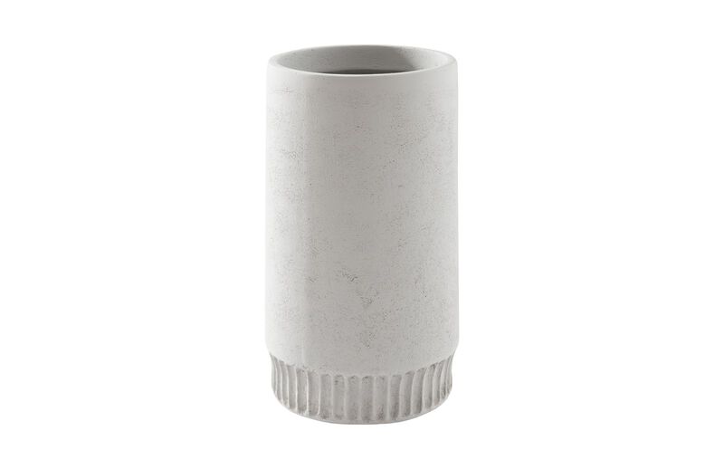 Harvest Small Planter in Light Gray