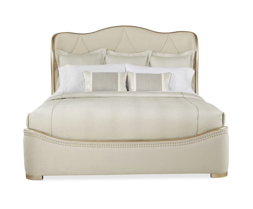 Adela King Sleigh Bed