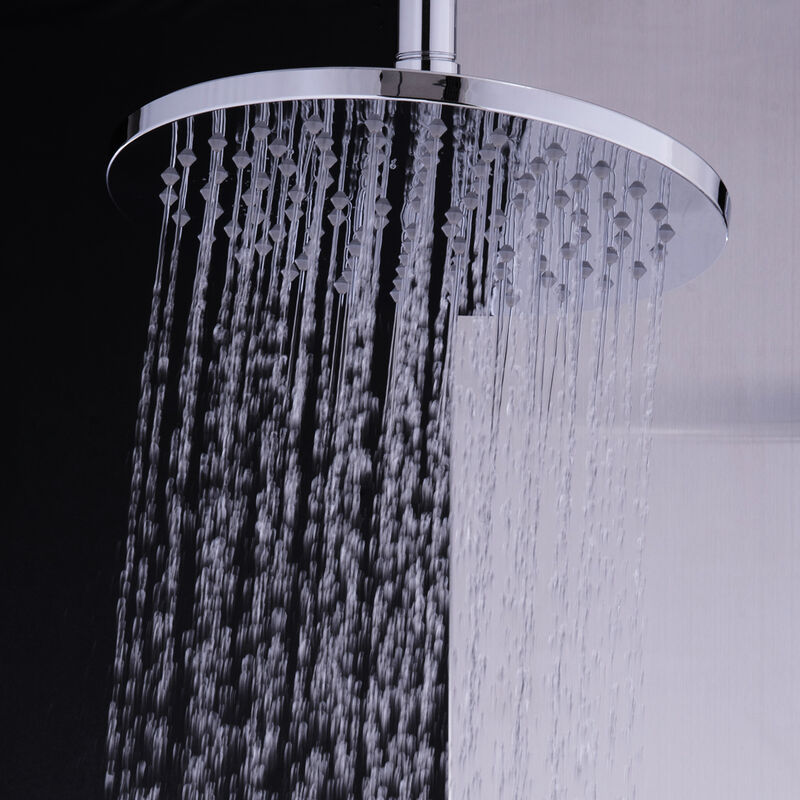 Shower Panel with Massage Jets and Hand Shower for Relaxing Bathroom Experience