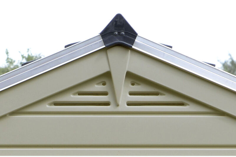 Palram - Canopia SkyLight 6' x 3' Shed - Tan