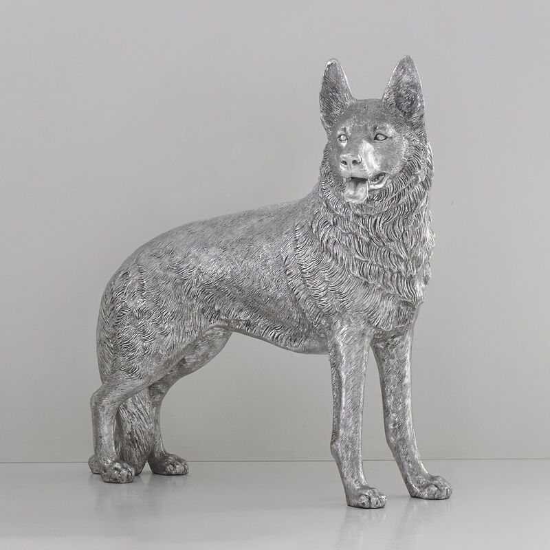 German Shepherd Sculpture