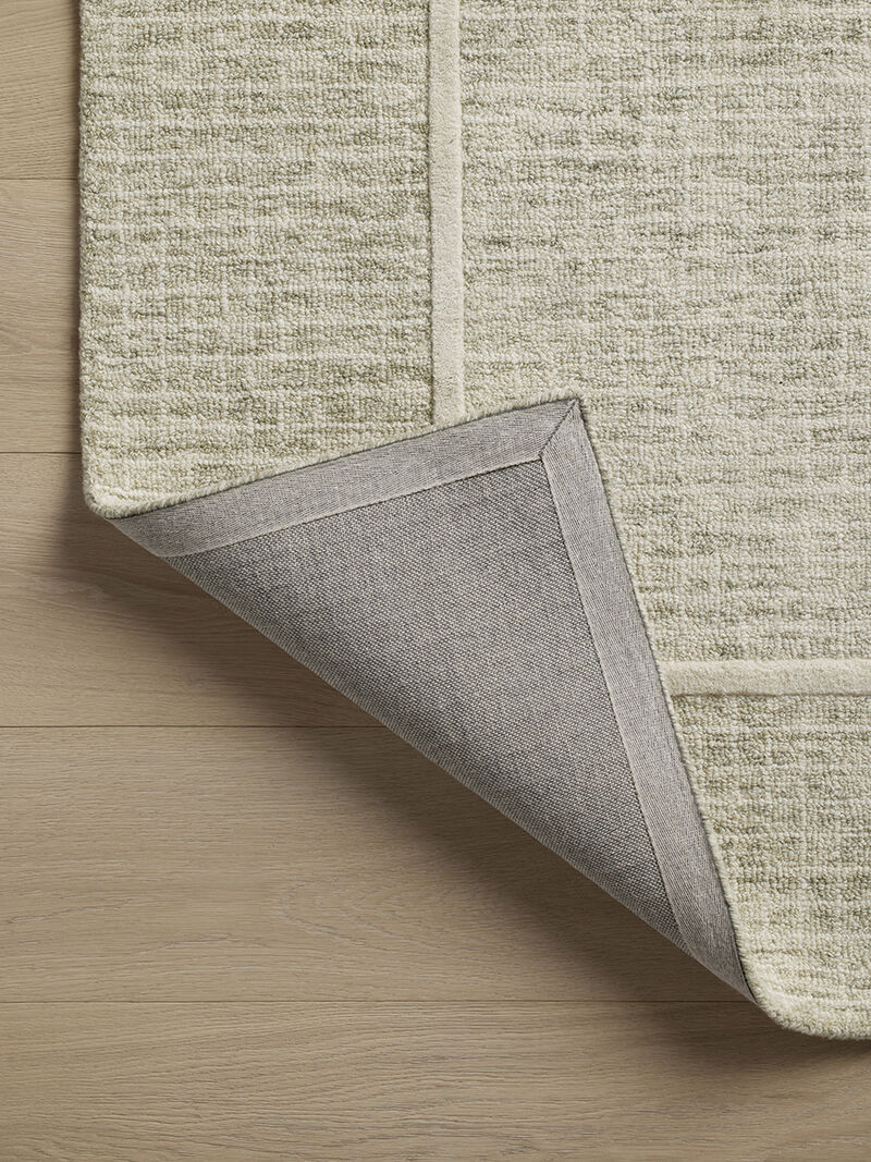 Briggs BRG-01 Sage / Ivory 7''9" x 9''9" Rug by Chris Loves Julia