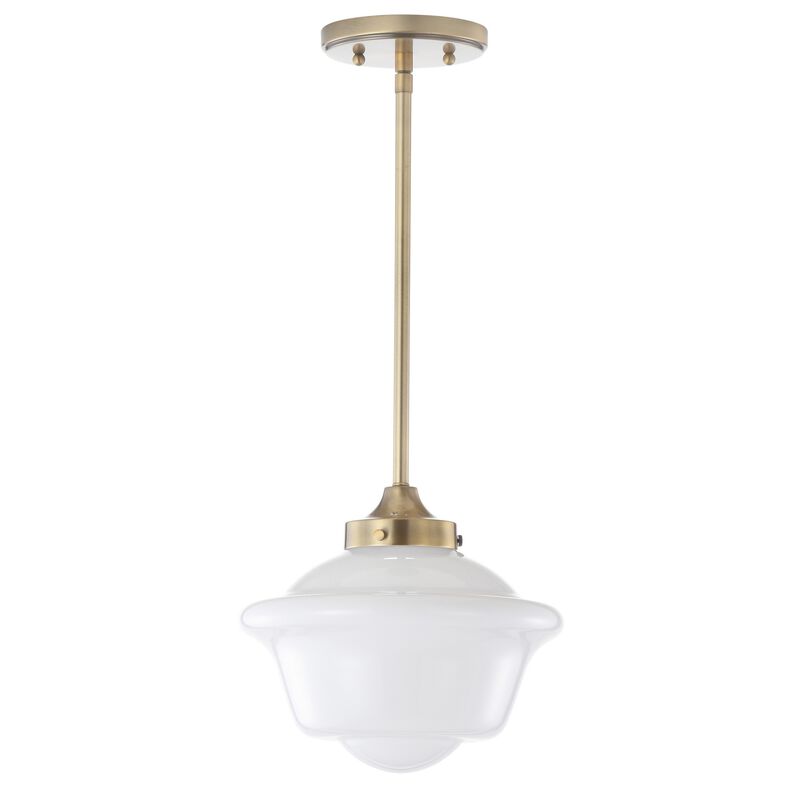 Kurtz Adjustable Drop Metal/Glass LED Pendant