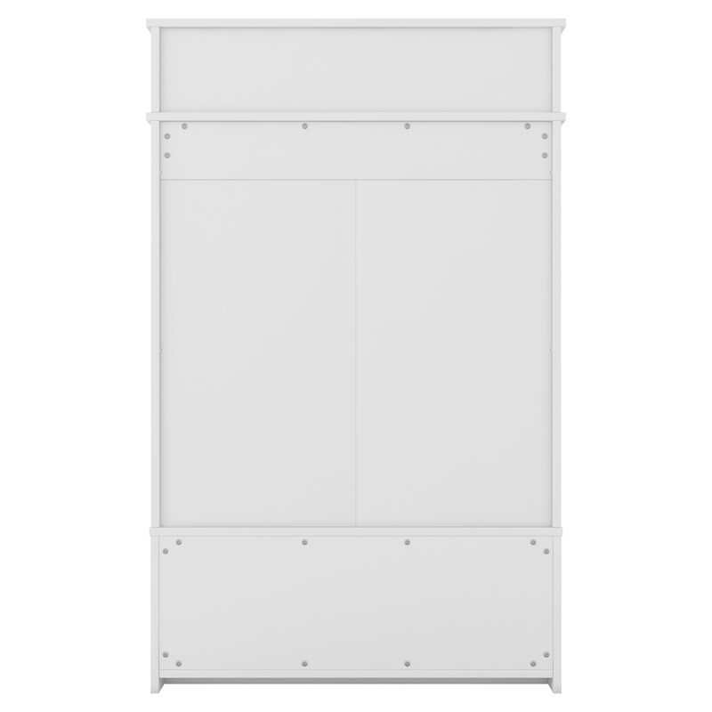 Hall Tree with Storage Bench & Coat Hooks – Entryway & Mudroom Organizer