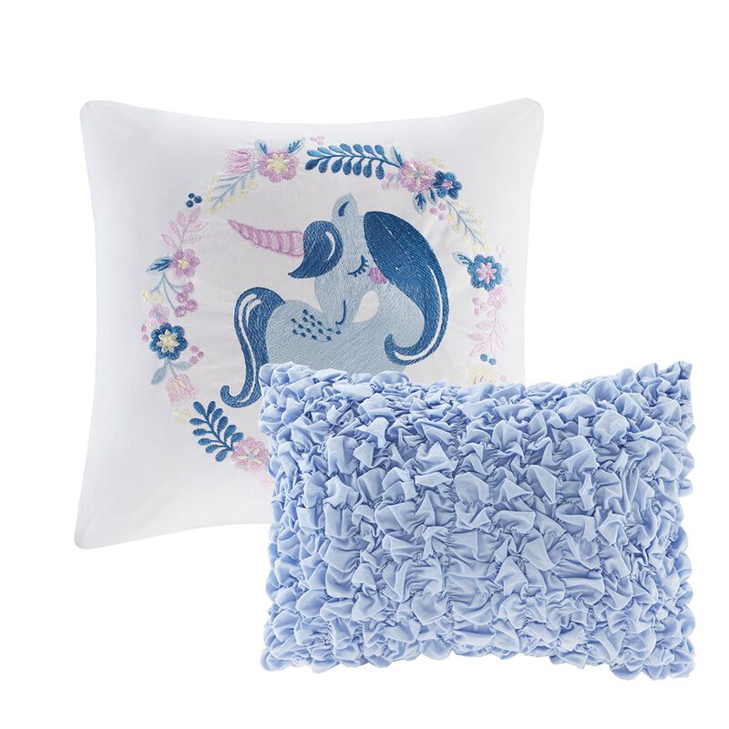 Gracie Mills Eowyn Cotton Printed Duvet Cover Set
