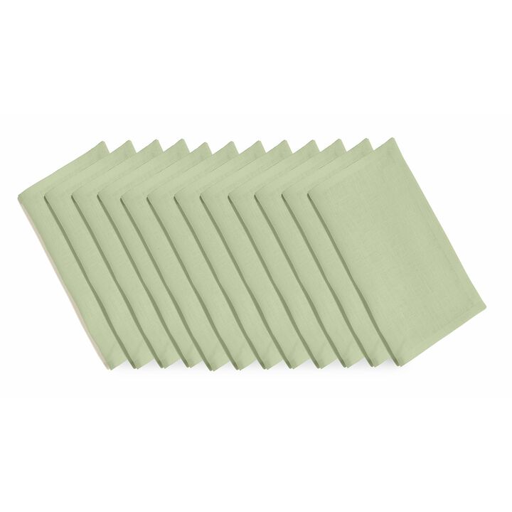 Solino Home 100% Pure Linen Cocktail Napkins 6 x 6 Inch Set of 12 | Fete