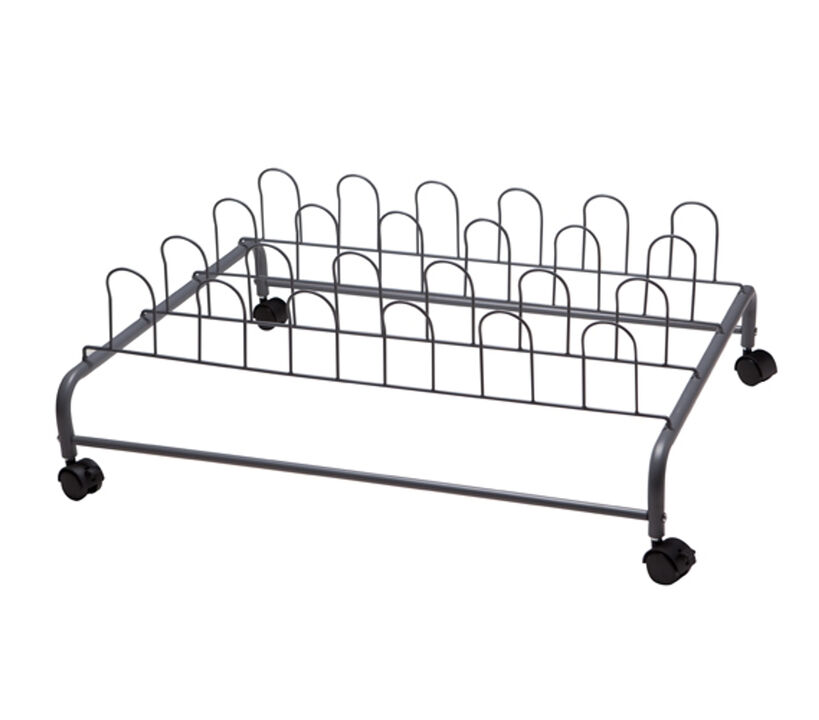 Suprima® Underbed Shoe Holder with Wheels