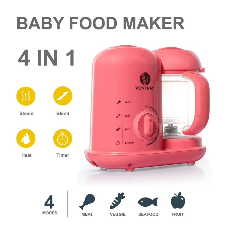 Ventray Baby Food Maker, All-in-one Baby Food Processor, BPA-Free