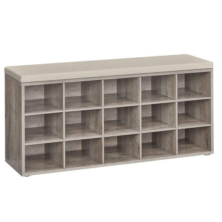 Shoe Bench for Organized Entryway and Convenient Footwear Storage