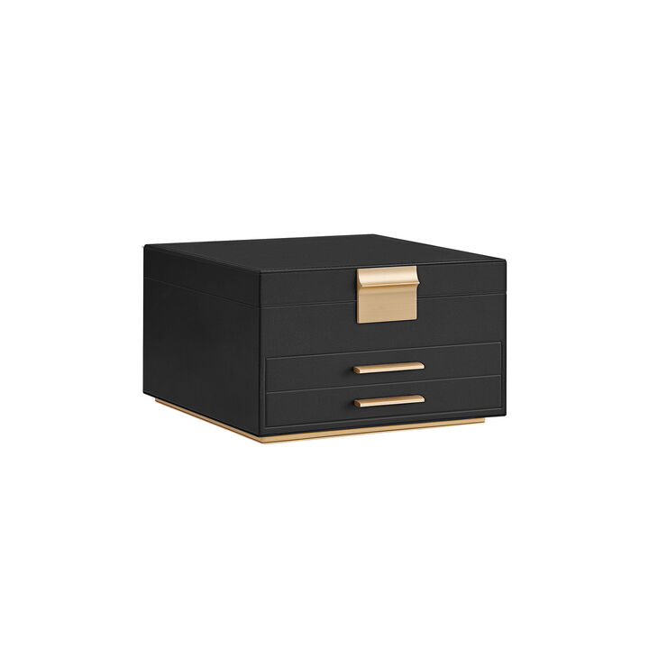 Jewelry Box with Mirror and LED Lights