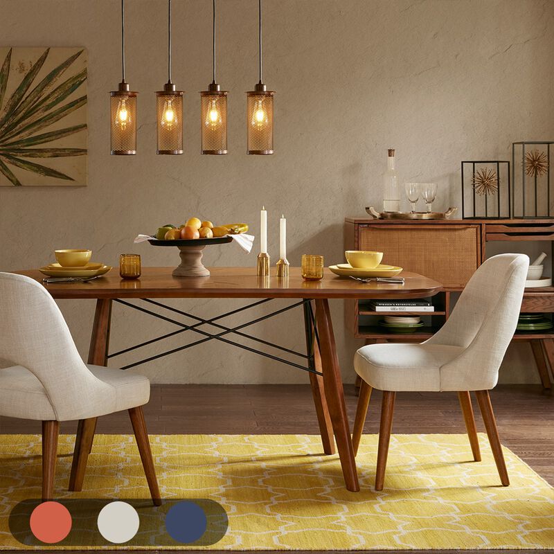 Gracie Mills Turner Set of 2 Refined Dining Side Chairs