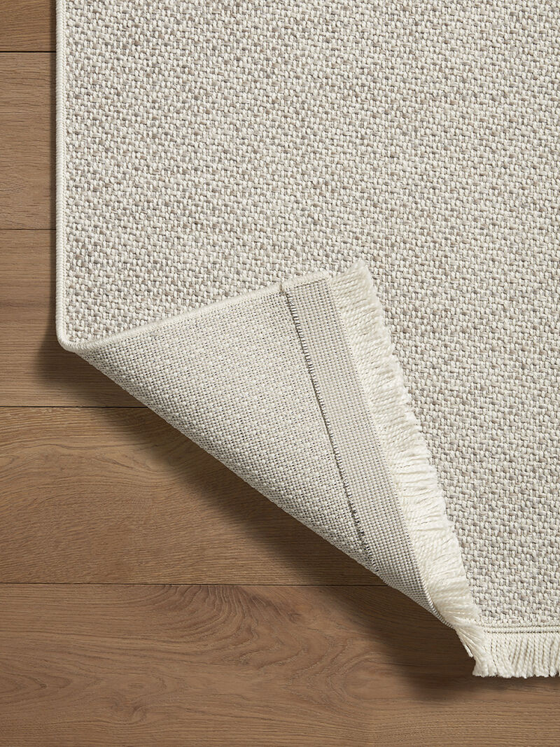 Malibu MAB-01 Ivory / Dove 3''9" x 5''9" Rug by Amber Lewis