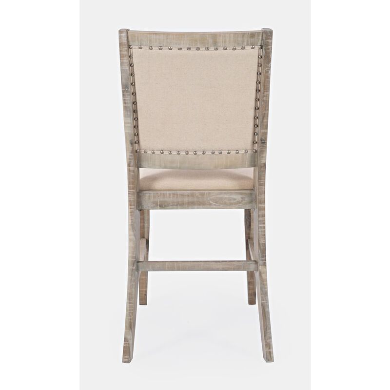 Jofran Fairview Transitional Upholstered Counter Stool (Set of 2)