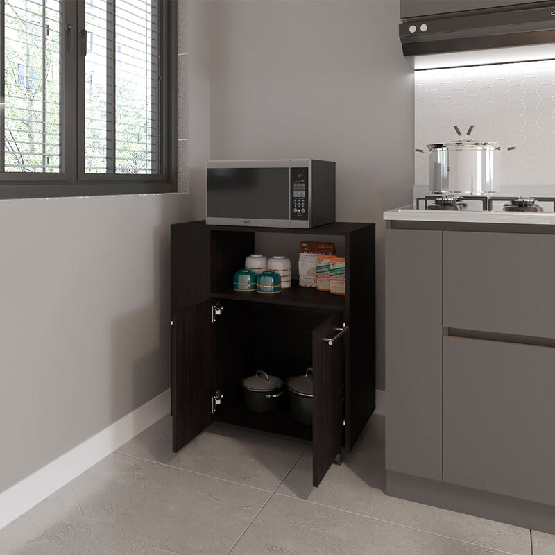 Bethesda Kitchen Cart, Kitchen, Black