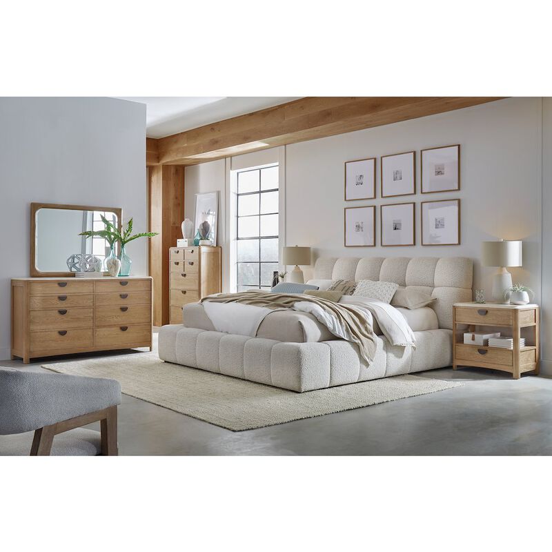 Parker Living Sleep Escape - Fluffy River Rock King Upholstered Bed