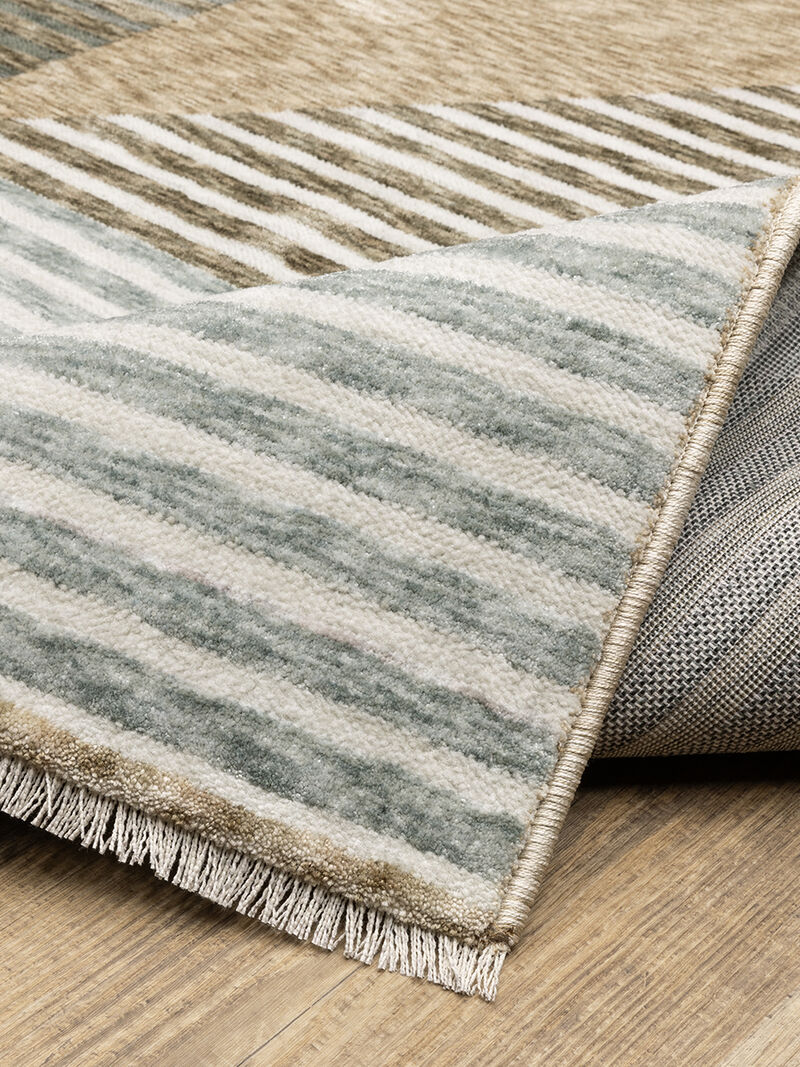 ECHO 04 BEIGE/GREY 5X8