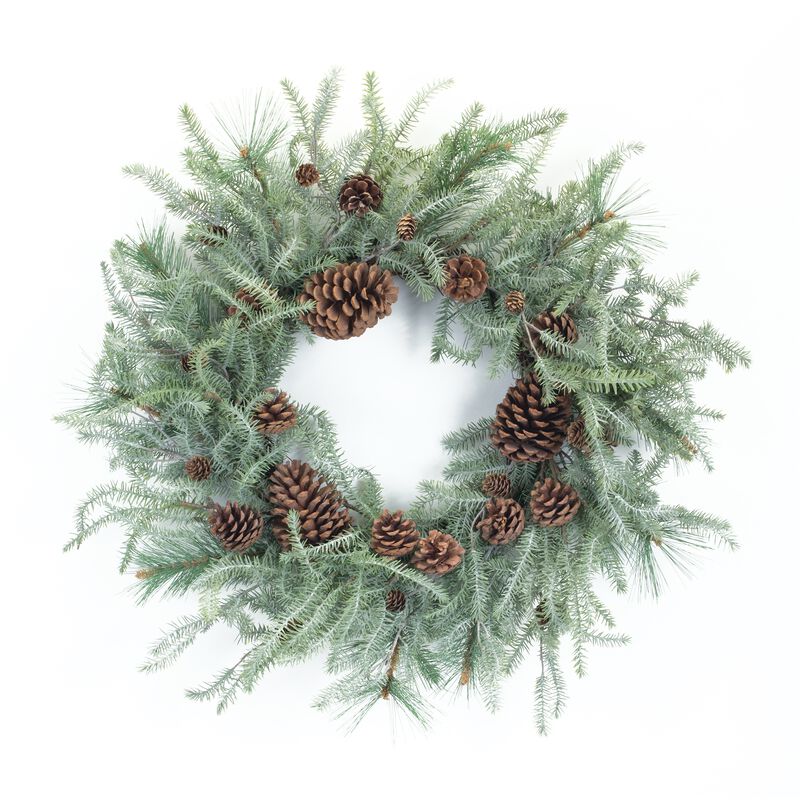 Pine Wreath for Winter, Holiday, or Rustic Home Décor