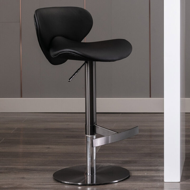 Adjustable Swivel Bar Stool for Kitchen and Dining Room