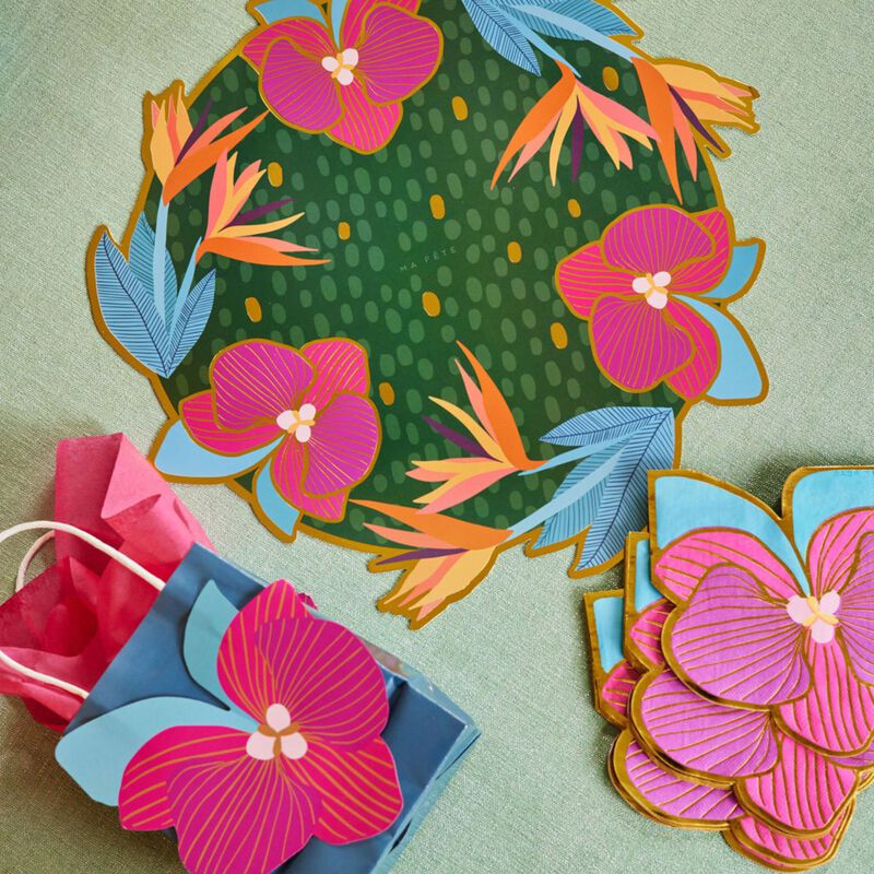 Ma Fete Orchid Dinner Paper Napkins (16)