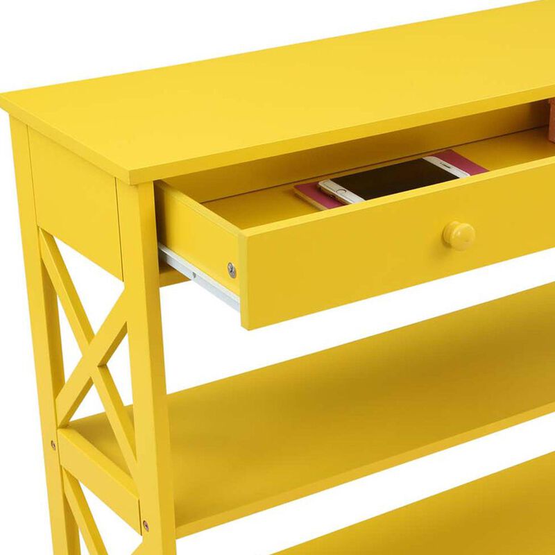 Convience Concept, Inc. Oxford 1 Drawer Console Table with Shelves