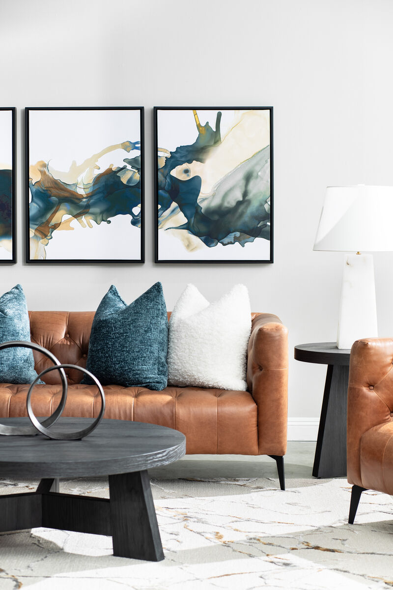 Nicolla Leather Sofa