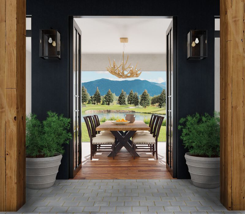Big Sky Side Chair In Black