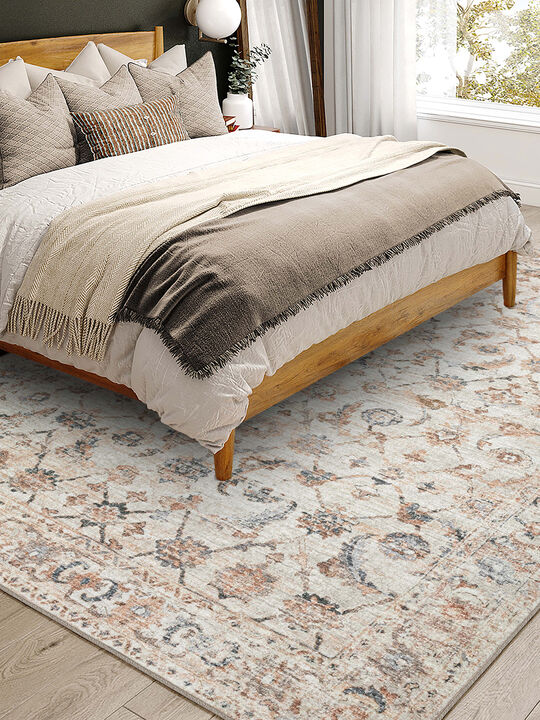 Jericho JC4 Linen 10' x 14' Rug