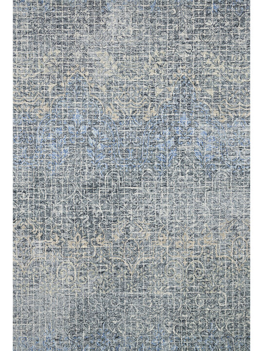 Tatum TW04 Ink/Blue 7'9" x 9'9" Rug