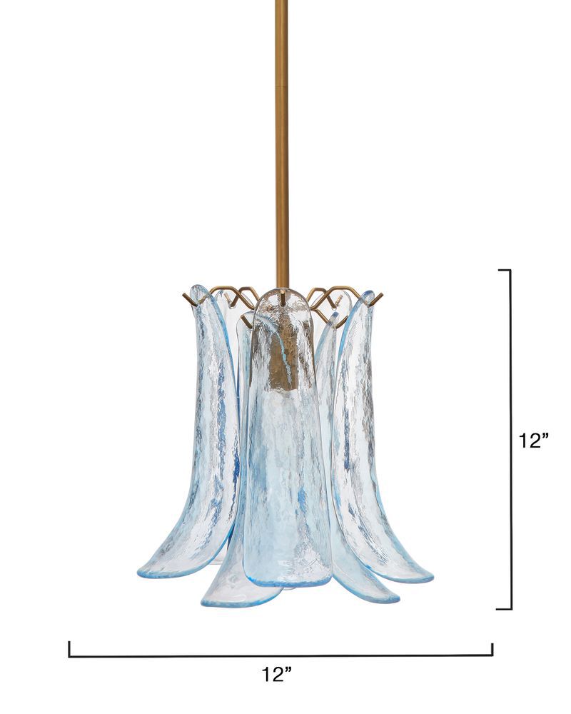 Cala 1-Light Glass Pendant