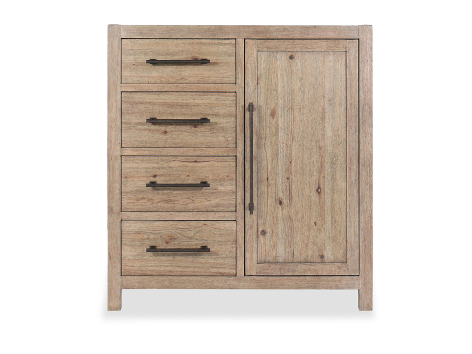 Vineyard Row 4-Drawer Door Chest