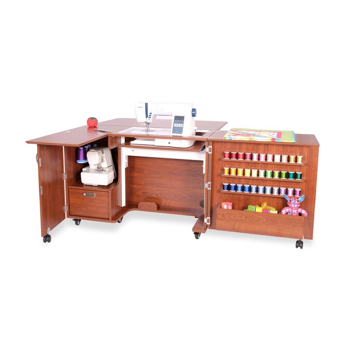 Arrow Wallaby Sewing Cabinet Teak