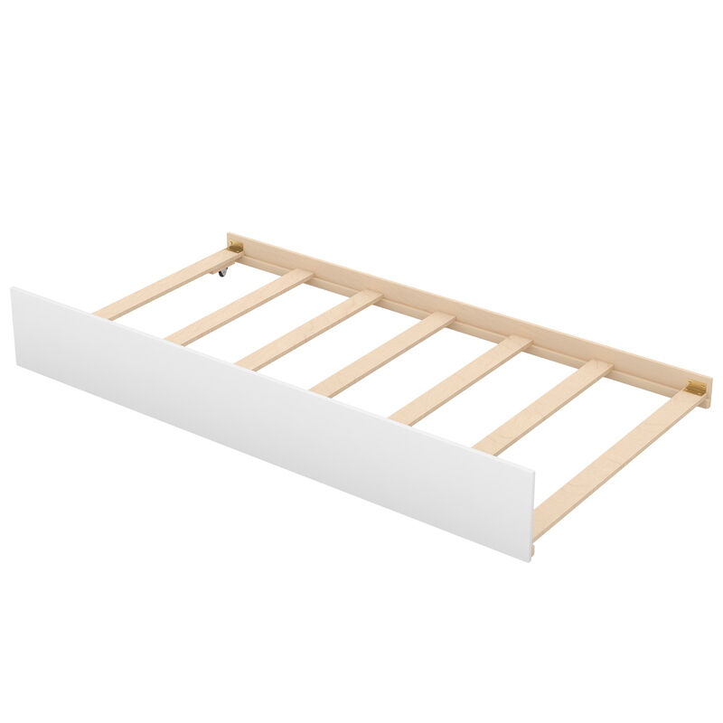 Merax Solid Bunk Bed with Trundle and Storage
