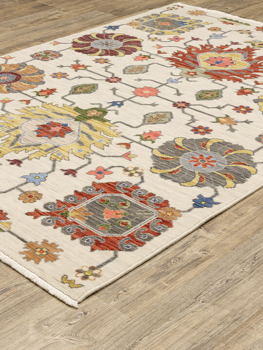 Lucca 2' x 3' Ivory Rug