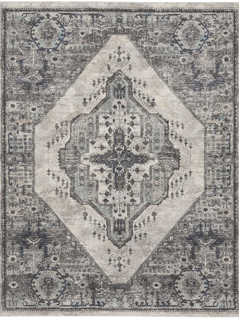 American Manor AMR02 Gray 3'11" x 5'11" Rug