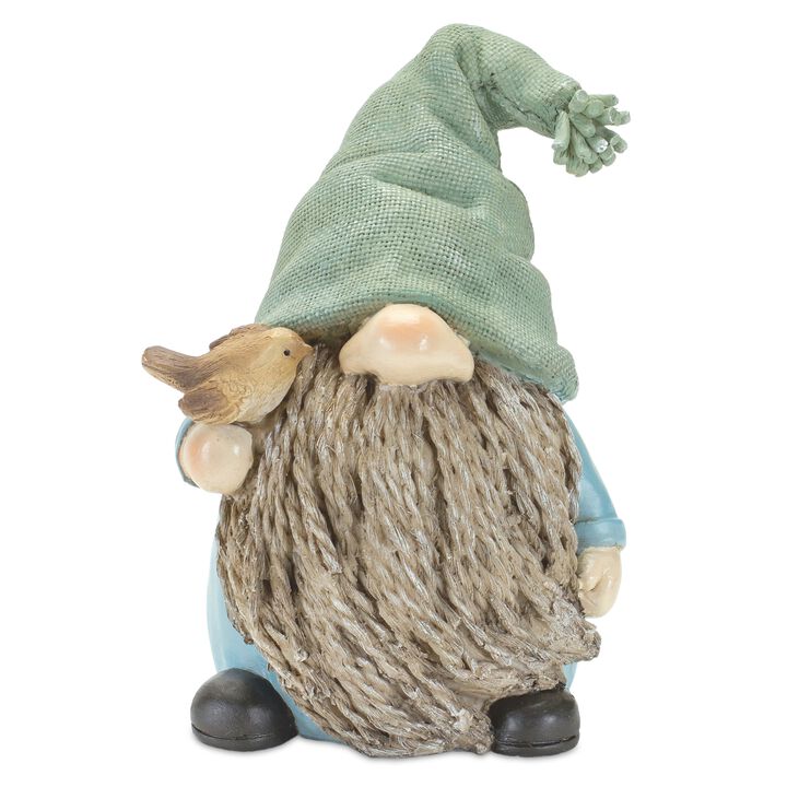 Resin Gnome Statues (Set of 4) – Whimsical Garden Figurines for Yard, Patio, and Lawn Decor