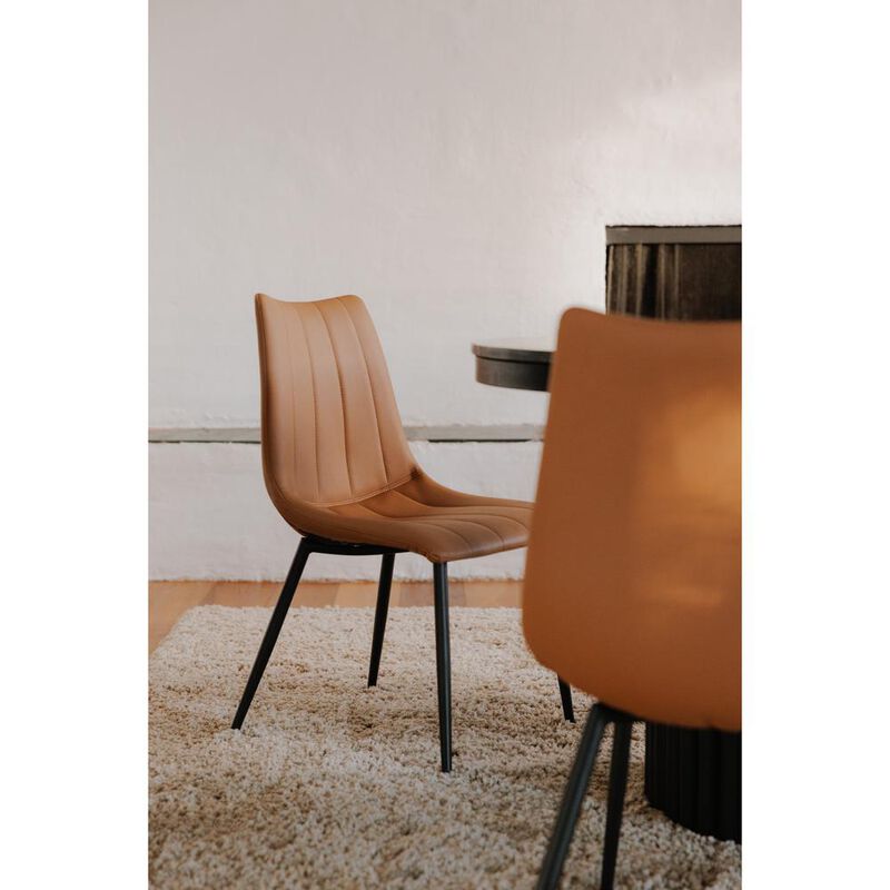 Moe�s Alibi Dining Chair Tan-Set Of Two